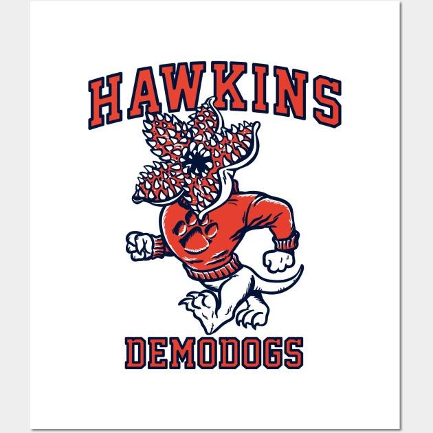 HAWKINS DEMODOGS Wall Art by Talehoow